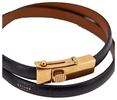 celine bracelet leather.